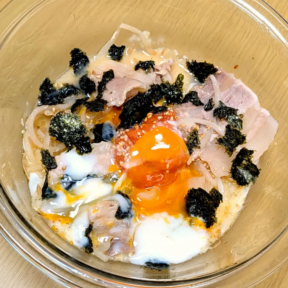 レンチン明太チーズもやし|akaneさん