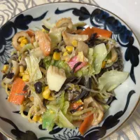 ちゃんぽん風焼きそば|卍さん