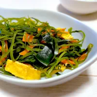 切り昆布の煮物