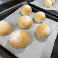 chieko ♪さんの料理 糀甘酒の白パン焼けました😊