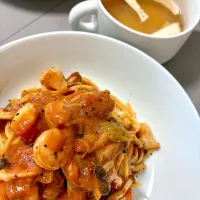 冷蔵庫の残り物パスタ🍝|ずみさん