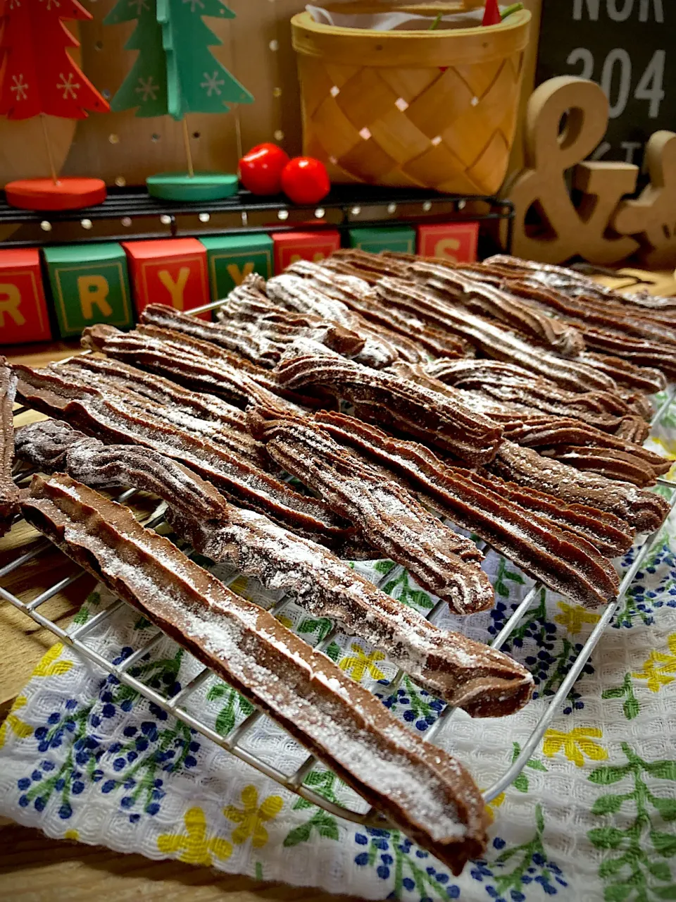 チョコチュロス|真珠きょうだいママさん