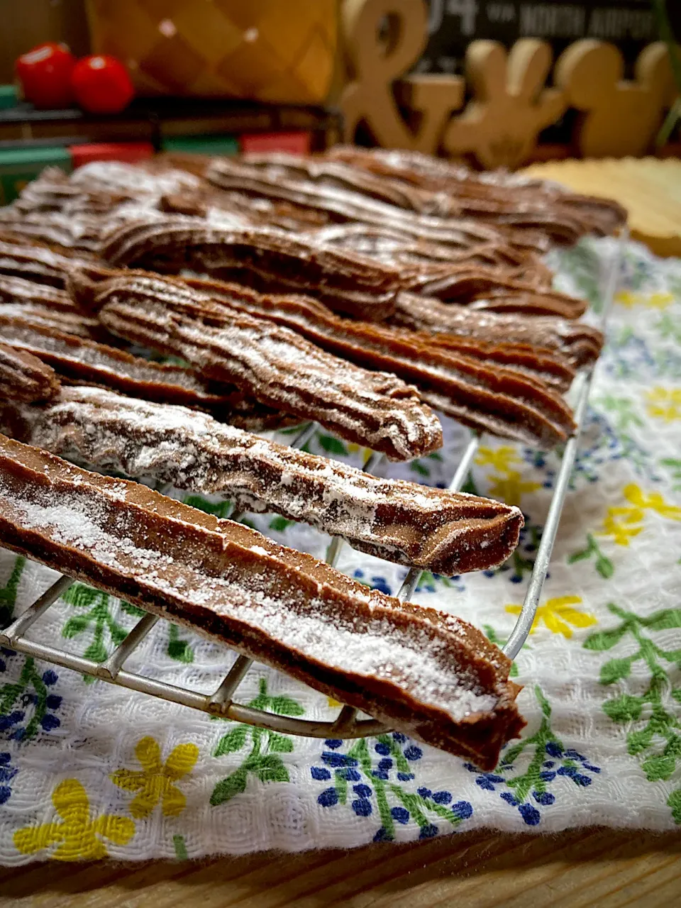 チョコチュロス|真珠きょうだいママさん