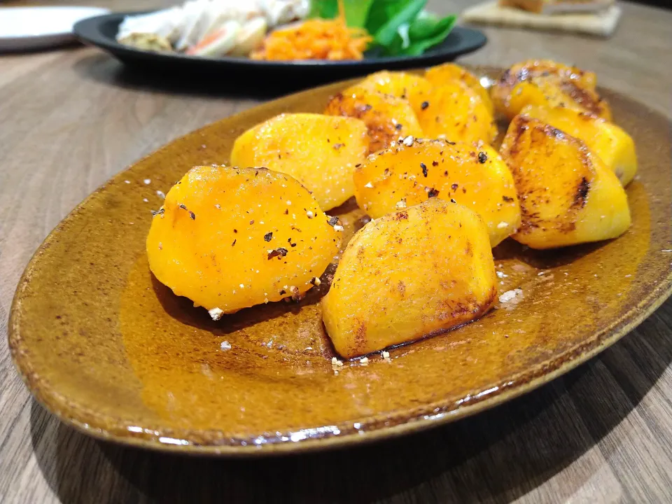 柿のスパイスソテー|古尾谷りかこさん