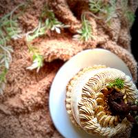 キャラメルナッツバナナケーキ