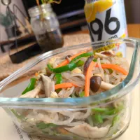 糸こんにゃくの柚子胡椒炒め煮