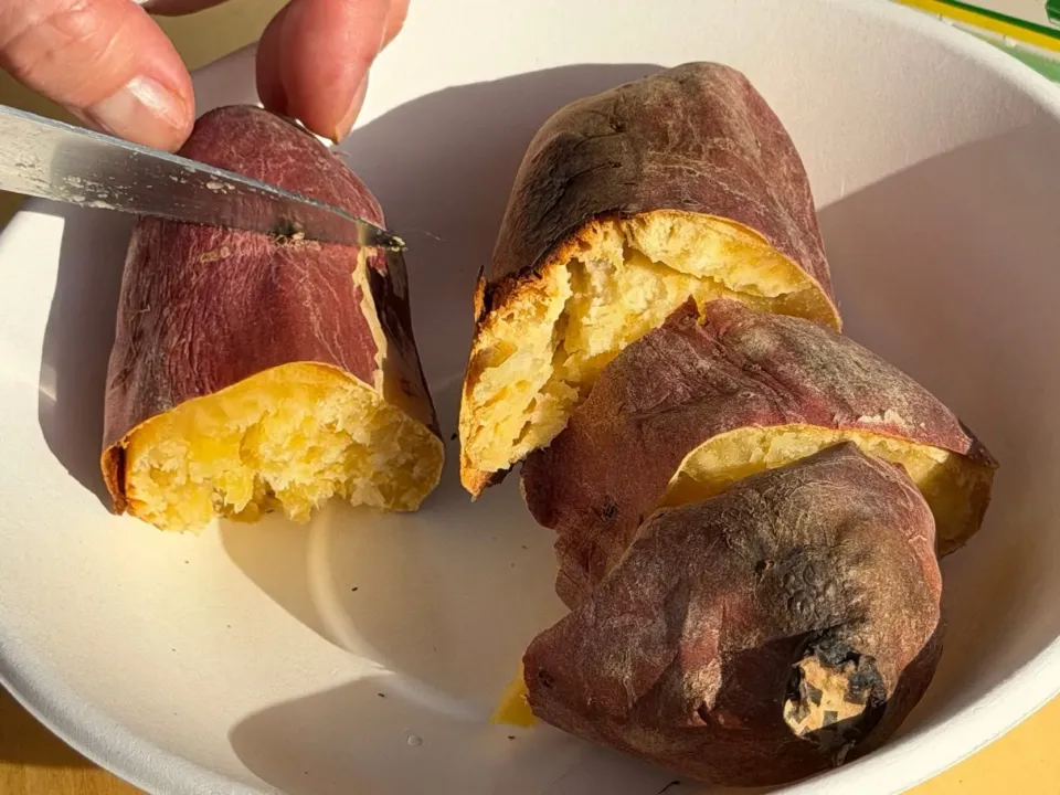 BBQで焼き芋🍠|Takeshi  Nagakiさん