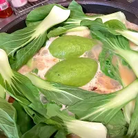 アボカド🥑みそ鍋|しののののののさん