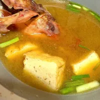 あらかぶの味噌汁|笑福さん