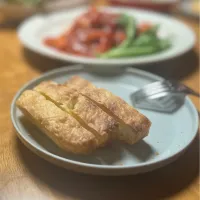 11/16の夕食　初めて焼いたフォカッチャ|yoneさん