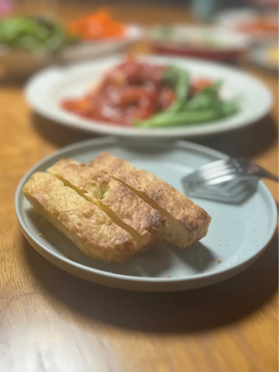 11/16の夕食　初めて焼いたフォカッチャ|yoneさん