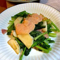 焼きかぶのサラダ、明太子ソース|Mikaさん