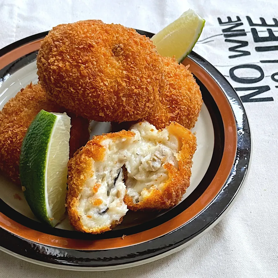 初冬のご馳走☆牡蠣クリームコロッケ|七海さん