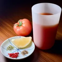 💫レシピ💫ミキサーレスどろりトマトジュース| biskesさん