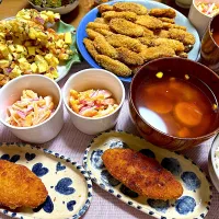 3人で晩ごはん~(^^)❤︎|いつくしみちゃんさん