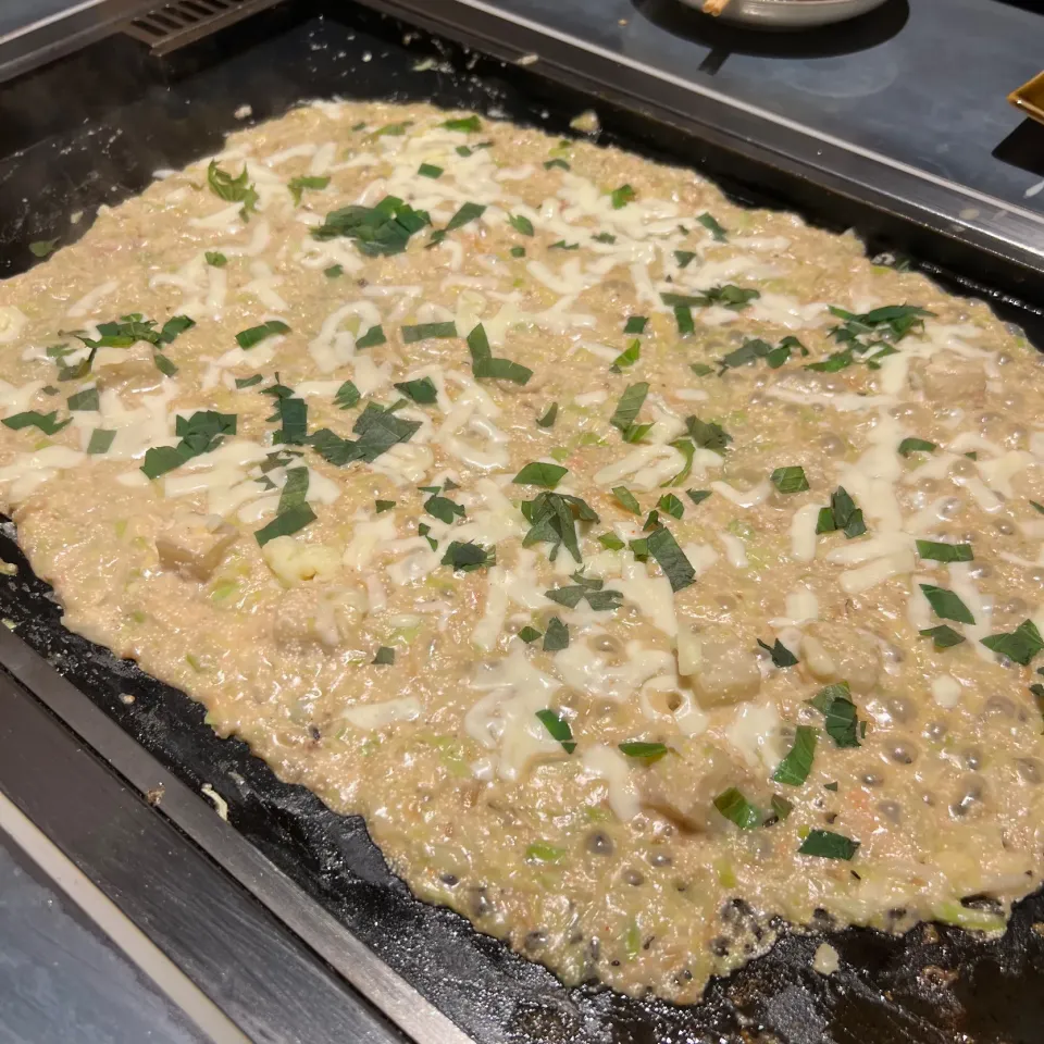 明太子もちもんじゃ|Yoshiさん