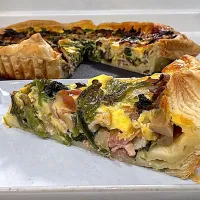 ベーコンとほうれん草ときのこのキッシュ|Nキッチンさん