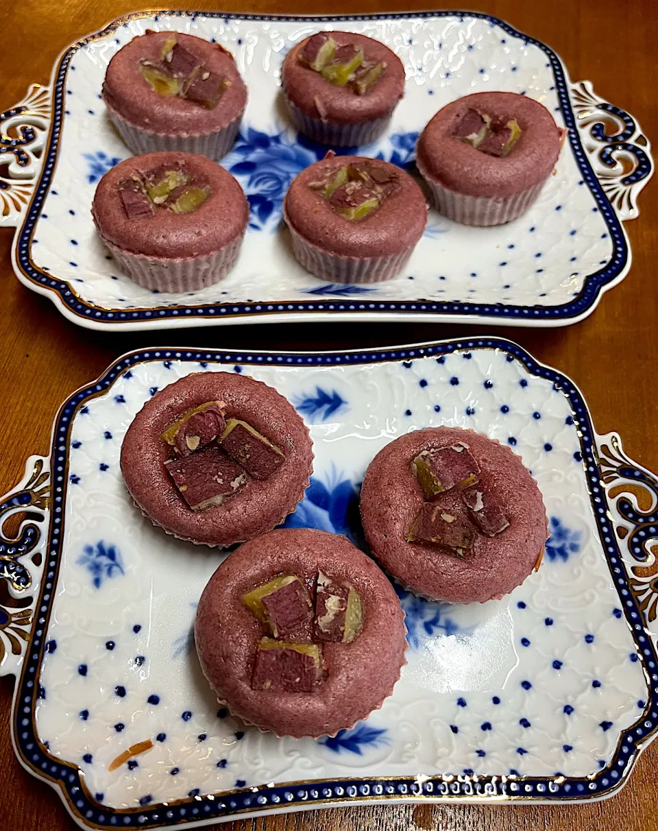 沖縄産紅芋サーターアンダギーミックスdeマフィン|henryさん