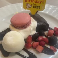 息子の誕生日に、ココス|まこさん