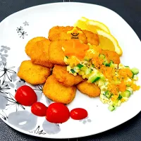 チキンナゲットタルタル|まめもにおさん