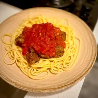 蕃茄洋蔥羊肉丸意粉|Zhen Zhenさん