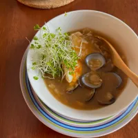 蜆汁のお粥さんで鉄分補給|naho_nonaさん