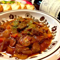 お肉ゴロゴロビーフシチュー|おかちさん