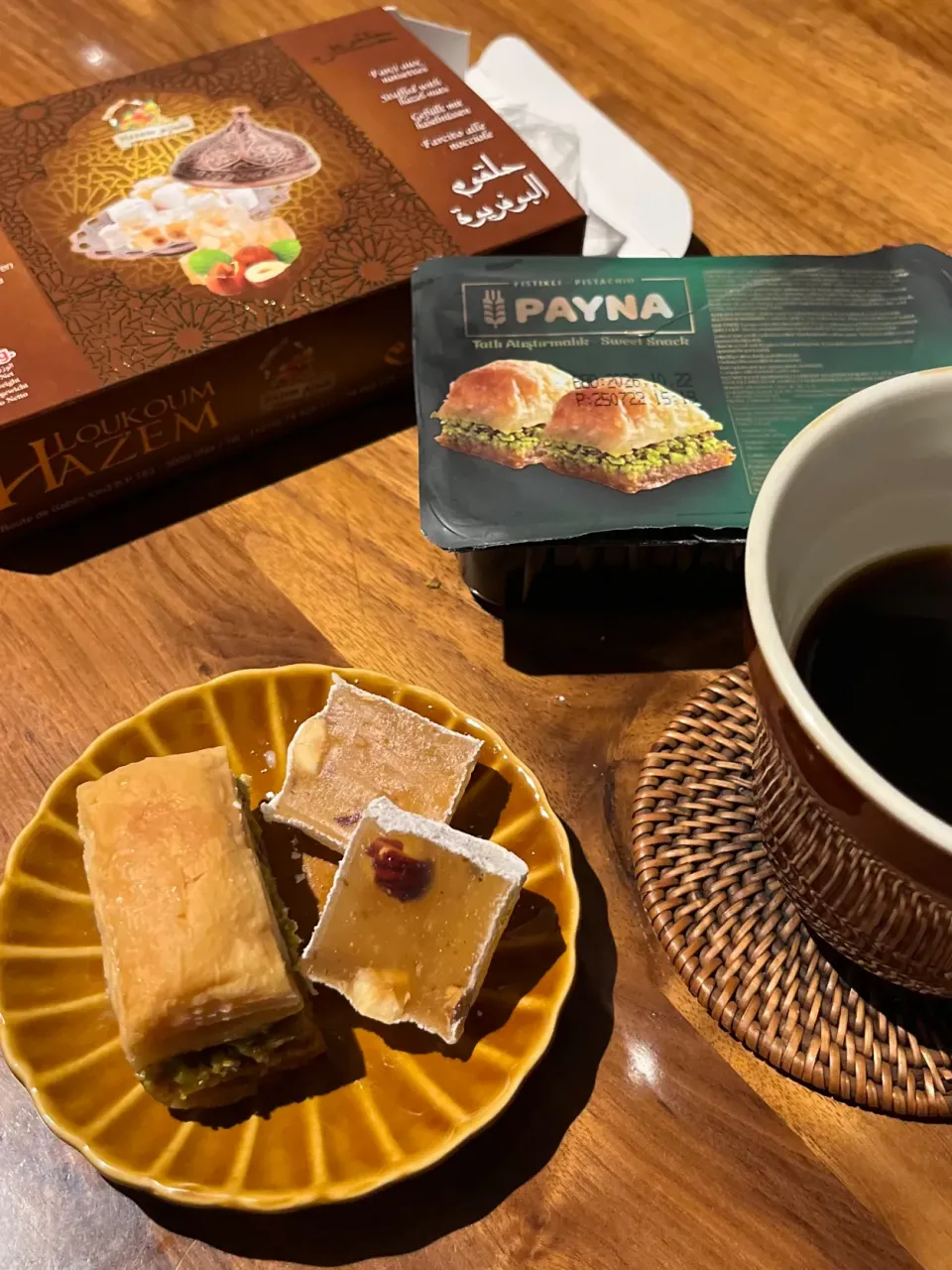 ロクム（ターキッシュディライト）& バクラヴァ Lokum (Turkish delight) & Baklava|アッコ✨さん