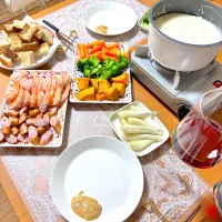 チーズフォンデュ🧀|かなママさん