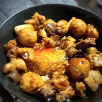 今夜は、色とりどり焼き鳥丼を頂きました😋👍🎵| ギムレットさん