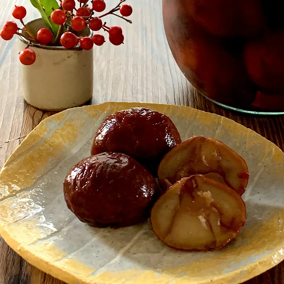 🌰栗の渋川煮🌰|ユッキーさん