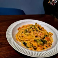 トマトクリームパスタ|にきじろうさん