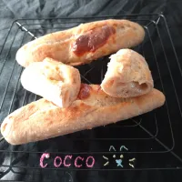 朝日が似合うシリーズ・全粒粉のチーズだだもれのバターフィセル✨