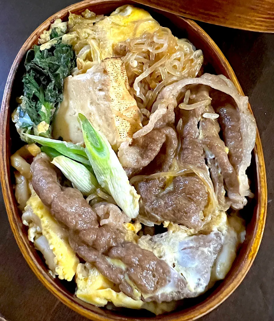 すき焼き弁当|あささん