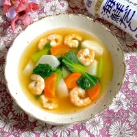 海老と蕪のスープ煮🍂| ringonamaさん