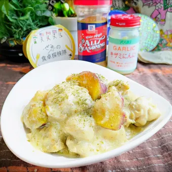 Snapdishの人気料理写真:🌏『世界の食卓探検の旅』🇬🇪ジョージア州【🇬🇪シュクメルリ】
（鶏肉のクリーム煮）