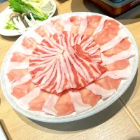 六白黒豚しゃぶ鍋|skyblueさん