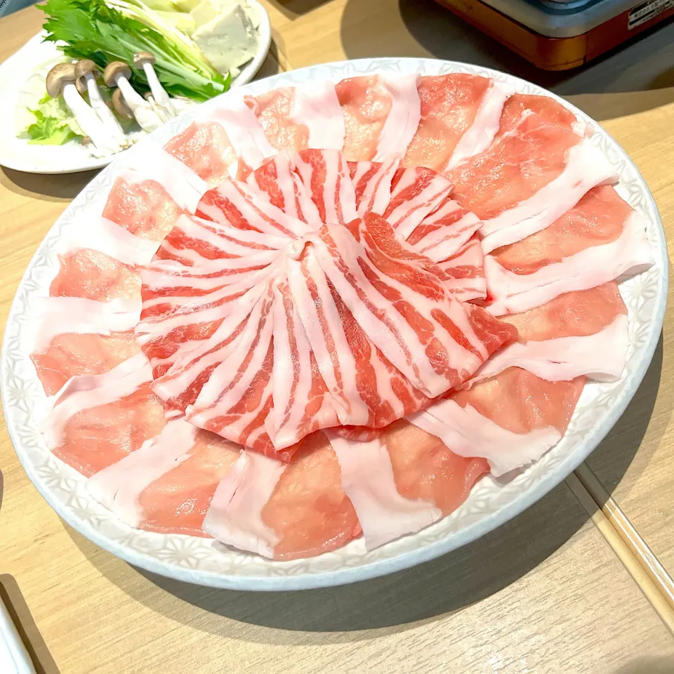 六白黒豚しゃぶ鍋|skyblueさん