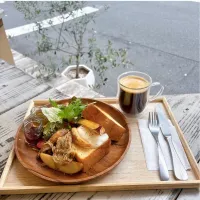 季節の野菜とマッシュポテトオープンサンド|ちゃみこさん