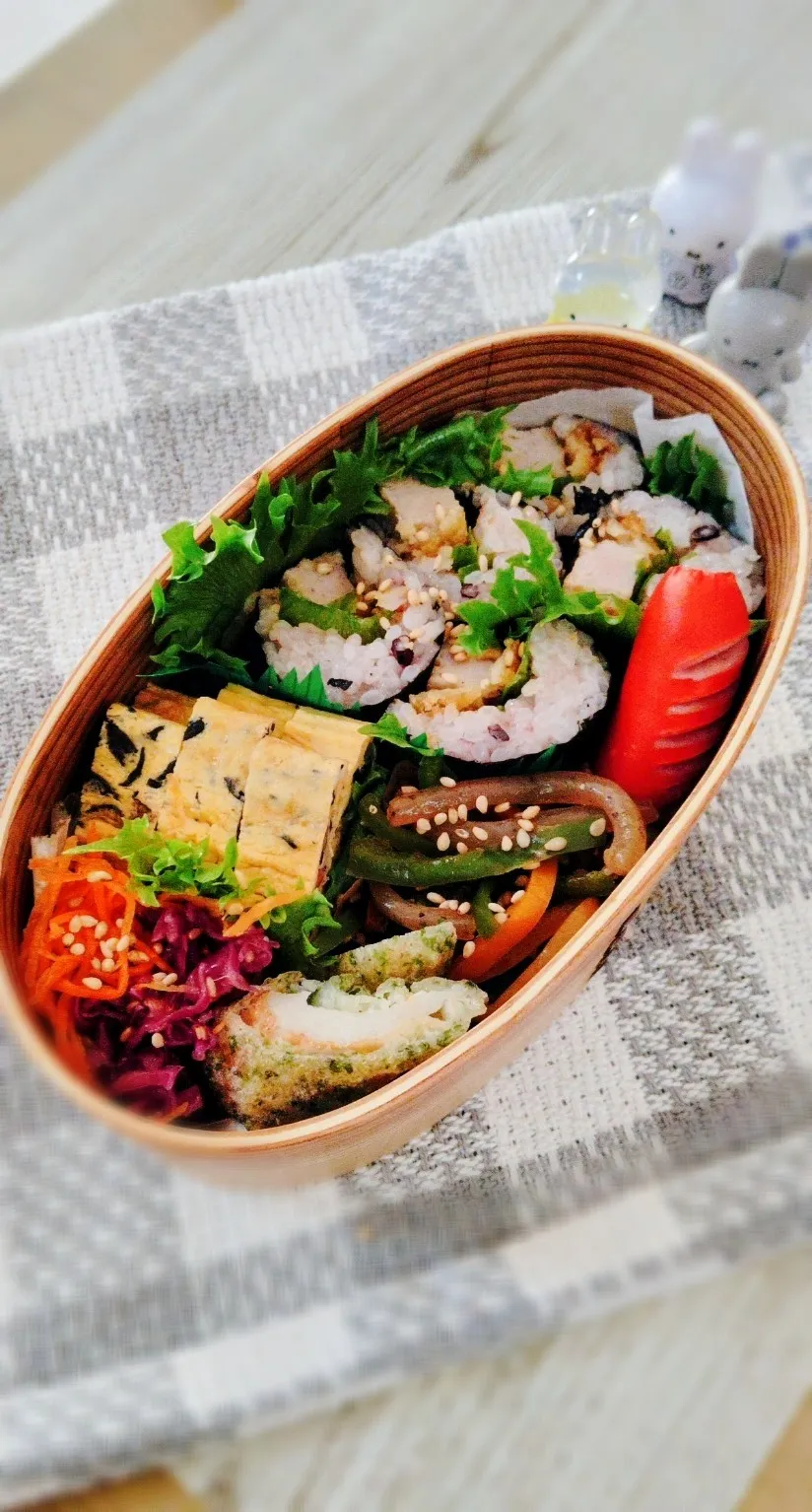 ✾ヒレカツのり巻き弁当✾|✾Julie✾さん