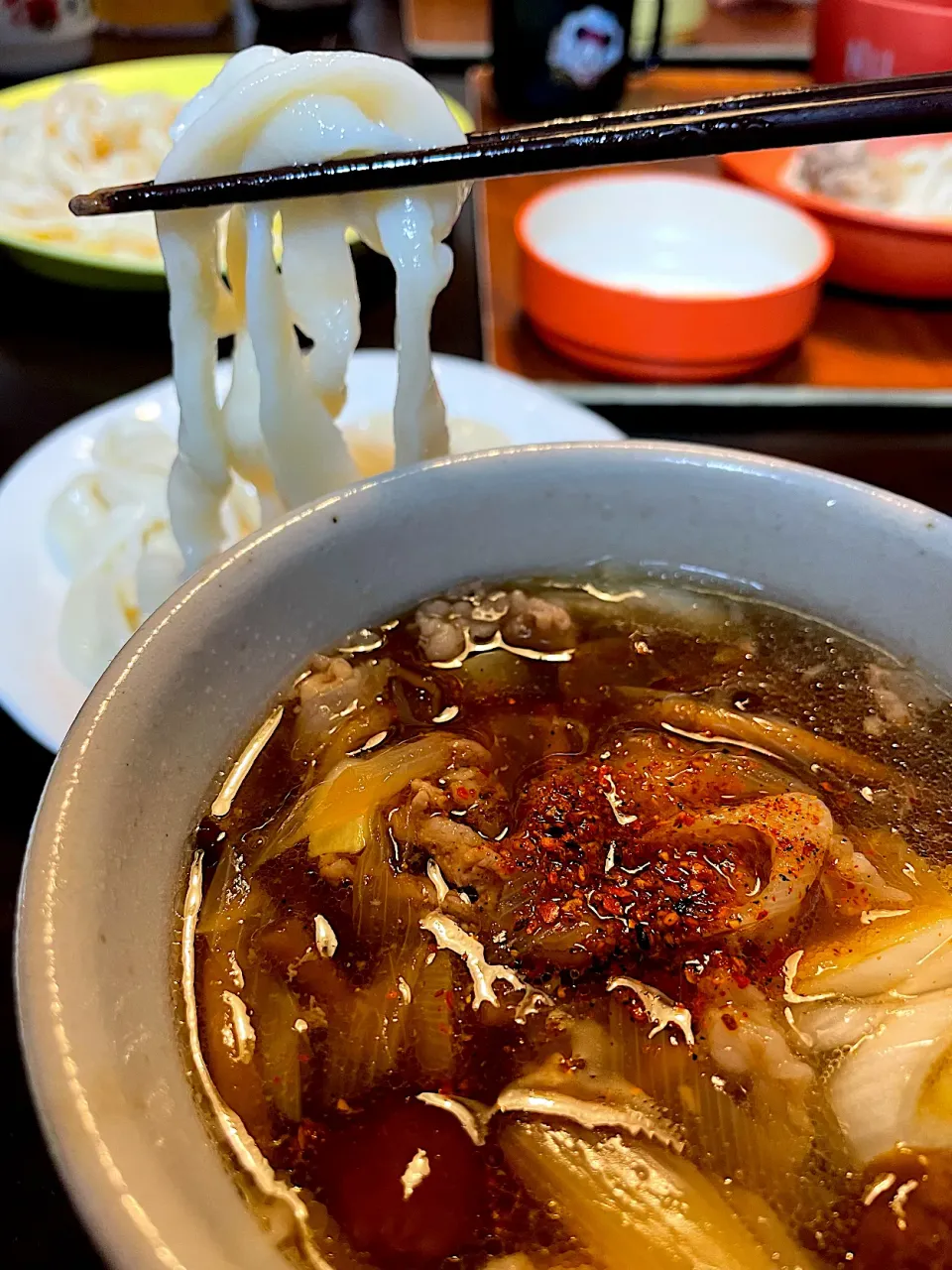 豚肉となめこのつけ汁|DKさん