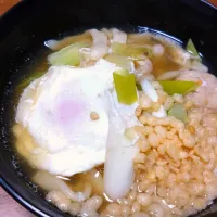 月見たぬきうどん|秀美«シュウビ»さん