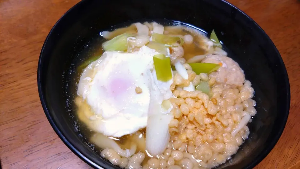 月見たぬきうどん|秀美«シュウビ»さん