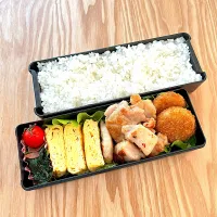 コロッケ＆塩チキン弁当🍱| nonoさん