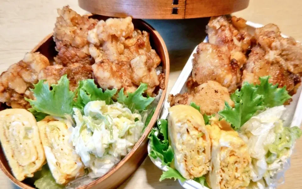 2025/11/17　夫と息子のお弁当|まるならさん