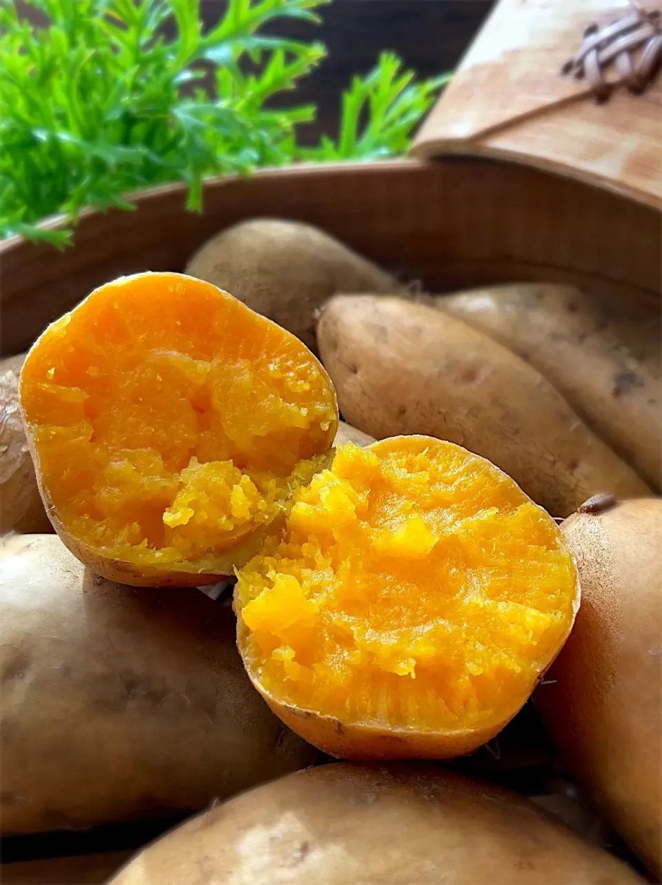 せいろで蒸かし芋♨️安納芋🍠|9421beruさん