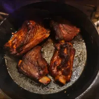 キャンプ飯その2パイプオーブンで作るスペアリブ