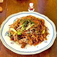 ブランチ#焼きそば|小松菜さん