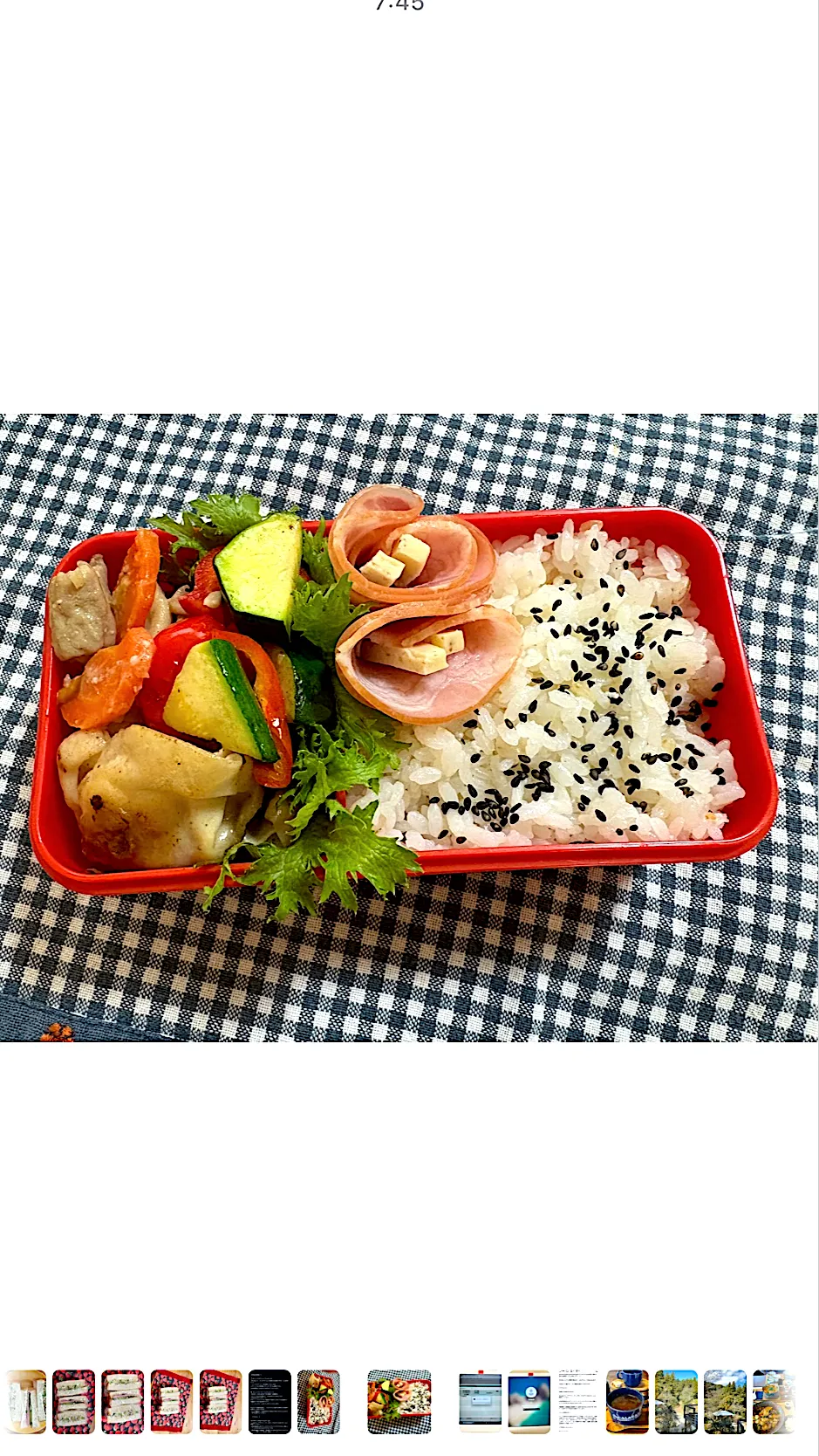今日のお弁当|なおみさん