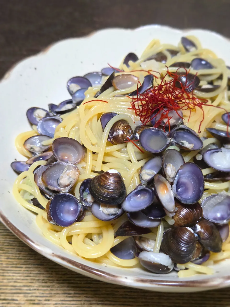 パパ作🥸たっぷりしじみのパスタ|ぱんだのままんさん